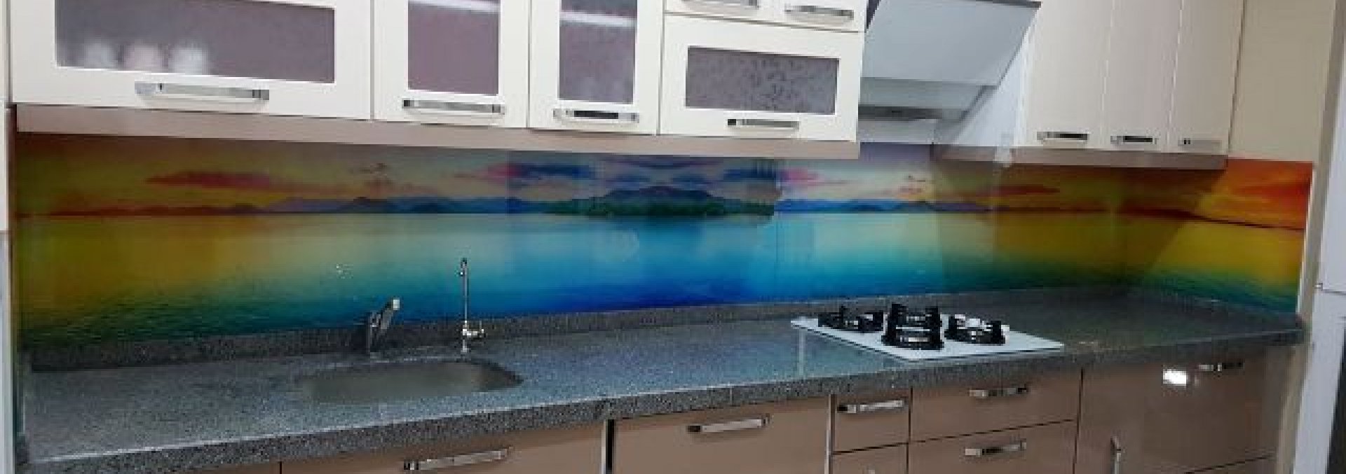 Violettglass - Kristal Cam Mozaik, 3D Mutfak Tezgah Arası,Vitray