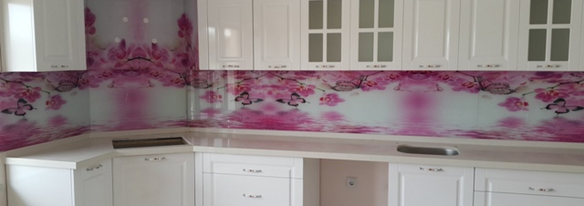 Violettglass - Kristal Cam Mozaik, 3D Mutfak Tezgah Arası,Vitray